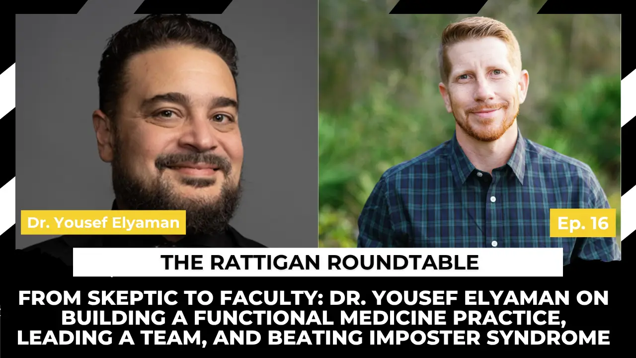 Dr. Yousef Elyaman, founder of FMP Essentials, on The Rattigan Roundtable